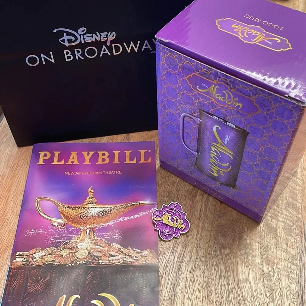 NWT Disney Aladdin Broadway Package Set